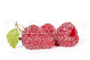 Drei Himbeeren