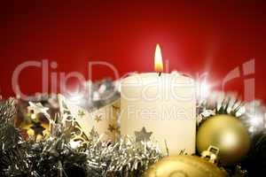 christmas candle