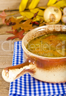 Pea soup (Polish Grochowka)