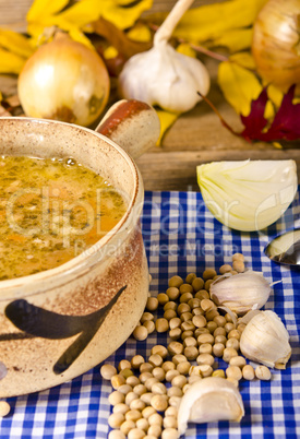 Pea soup (Polish Grochowka)