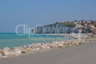 Am Badestrand von Criel-sur-Mer