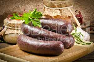 Krupniok really Polish blood sausage