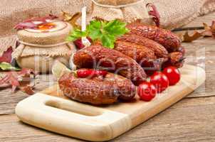 Polish junipers sausage