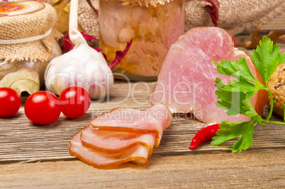 Polish rolled fillet of ham