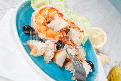 Prawn salad