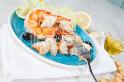 Prawn salad