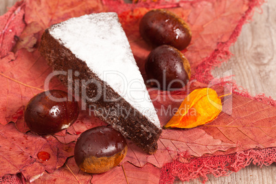 Chestnut cake