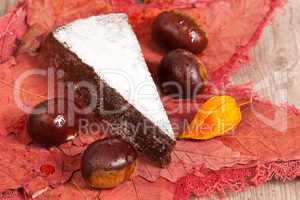 Chestnut cake