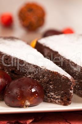 Chestnut cake