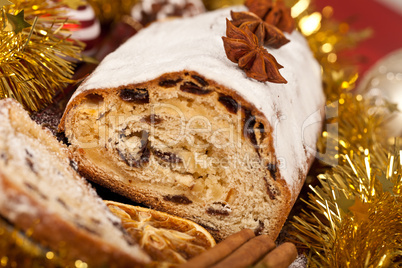 Christmas stollen