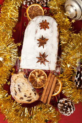 Christmas stollen