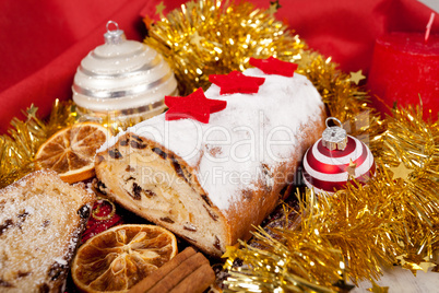 Christmas stollen