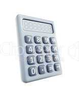 isolated calculator
