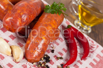 Raw italian sausage