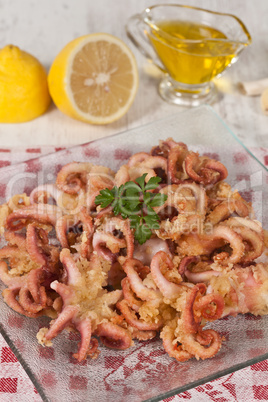 Fried Octopus