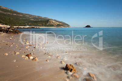 Beach with awesome rocks.