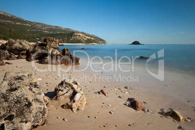 Beach with awesome rocks.