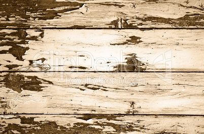 Altes Holzbrett Braun Beige - Farbe abgeblättert