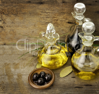 Cooking Oil And Vinegar