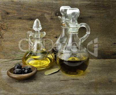 Cooking Oil And Vinegar