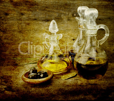 Cooking Oil And Vinegar
