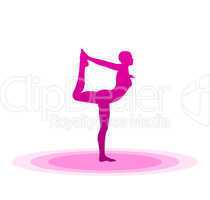 Violett Yoga Pose - 03