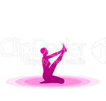 Violett Yoga Pose - 27