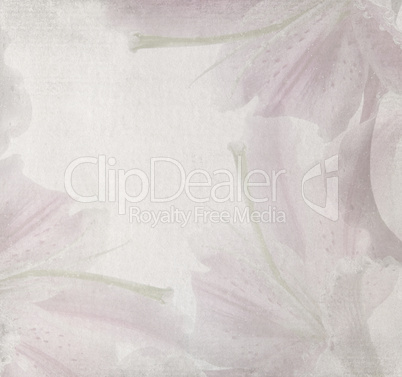 Grunge flower background