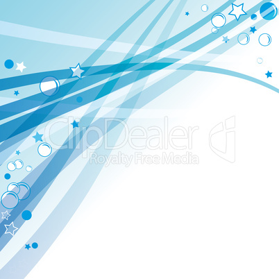 Blue abstract background circle vector.  Christmas illustration