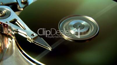 Hard Disk Drive, gold