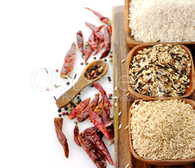 rice assortment