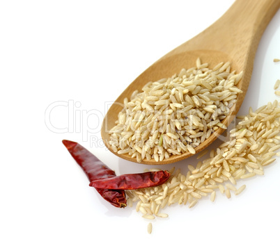 Natural brown rice