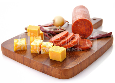 Pepperoni Salami and cheese