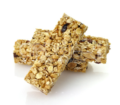 Healthy cranberry snack bars