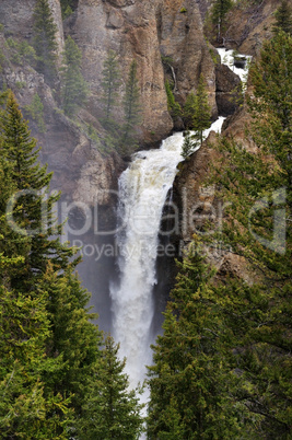 Tower Falls Waterfall