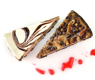 cheesecake slices