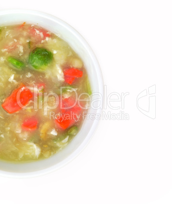 vegetable cream soup
