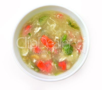 vegetable cream soup