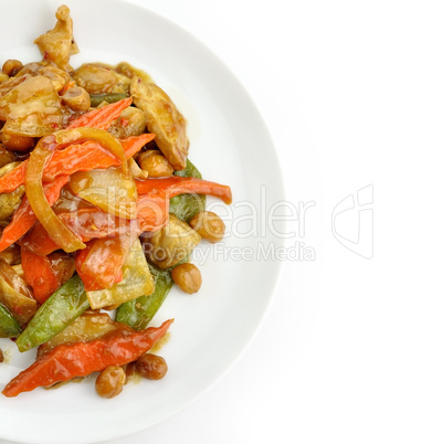 chicken with vegetables