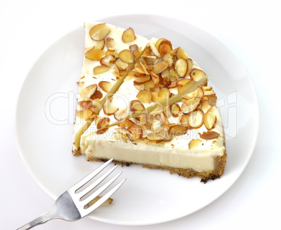 white chocolate cheesecake