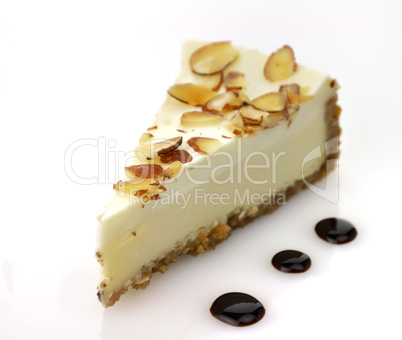 white chocolate cheesecake