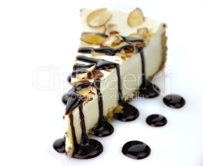 white chocolate cheesecake