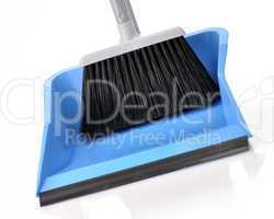 plastic broom with dustpan