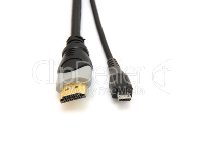 large and small hdmi cable