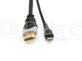 large and small hdmi cable