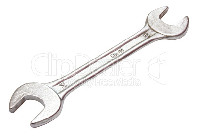 Stainless Steel Wrench close up