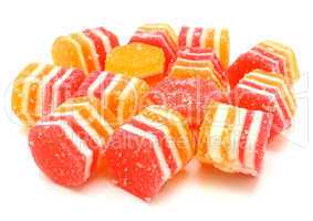 Fruit candy multi-colored