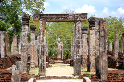 The Polonnaruwa ruins (ancient Sri Lanka's capital)