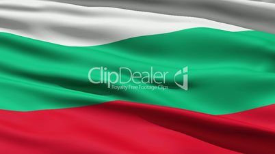 Waving Flag Of Bulgaria