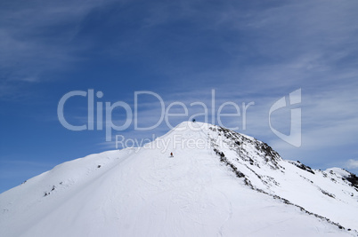 Slope for freeriding